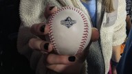 Roots CEO Meghan Roach catches Bichette’s home run ball