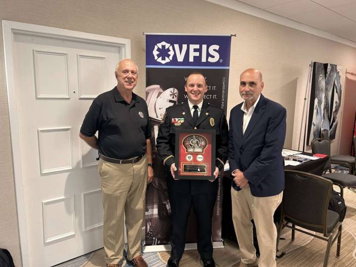 Cranberry Volunteer Fire Company earns national safety award