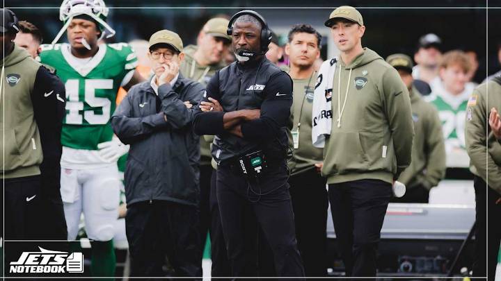 Notebook | Jets HC Aaron Glenn on Patriots QB Drake Maye: 'Playing at a Very, Very High Level'