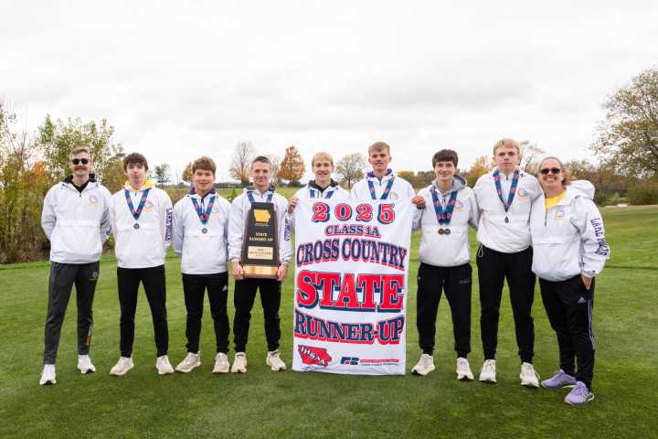 High School Cross Country: Lake Mills Boys Team Earns Runner-Up, North Iowa and West Hancock Individuals Run