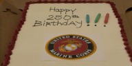 ‘We’re both marines, and that’s enough’ | UT holds celebration for Marine’s 250th birthday