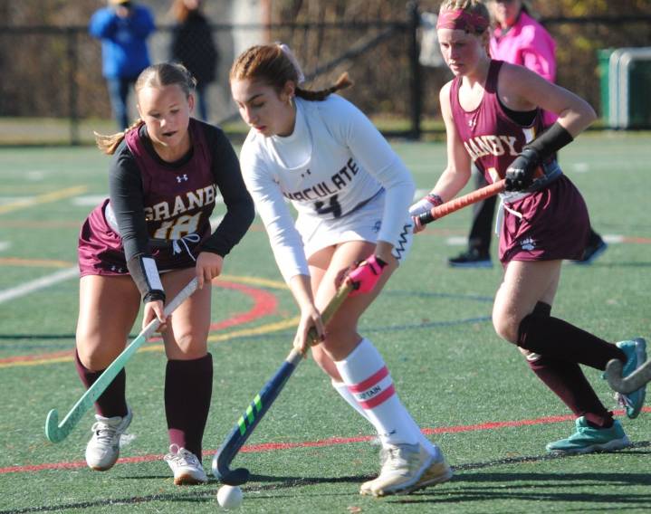 Immaculate field hockey beats Granby for Class S title