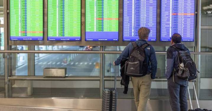 Travellers face cancelled flights over US shutdown