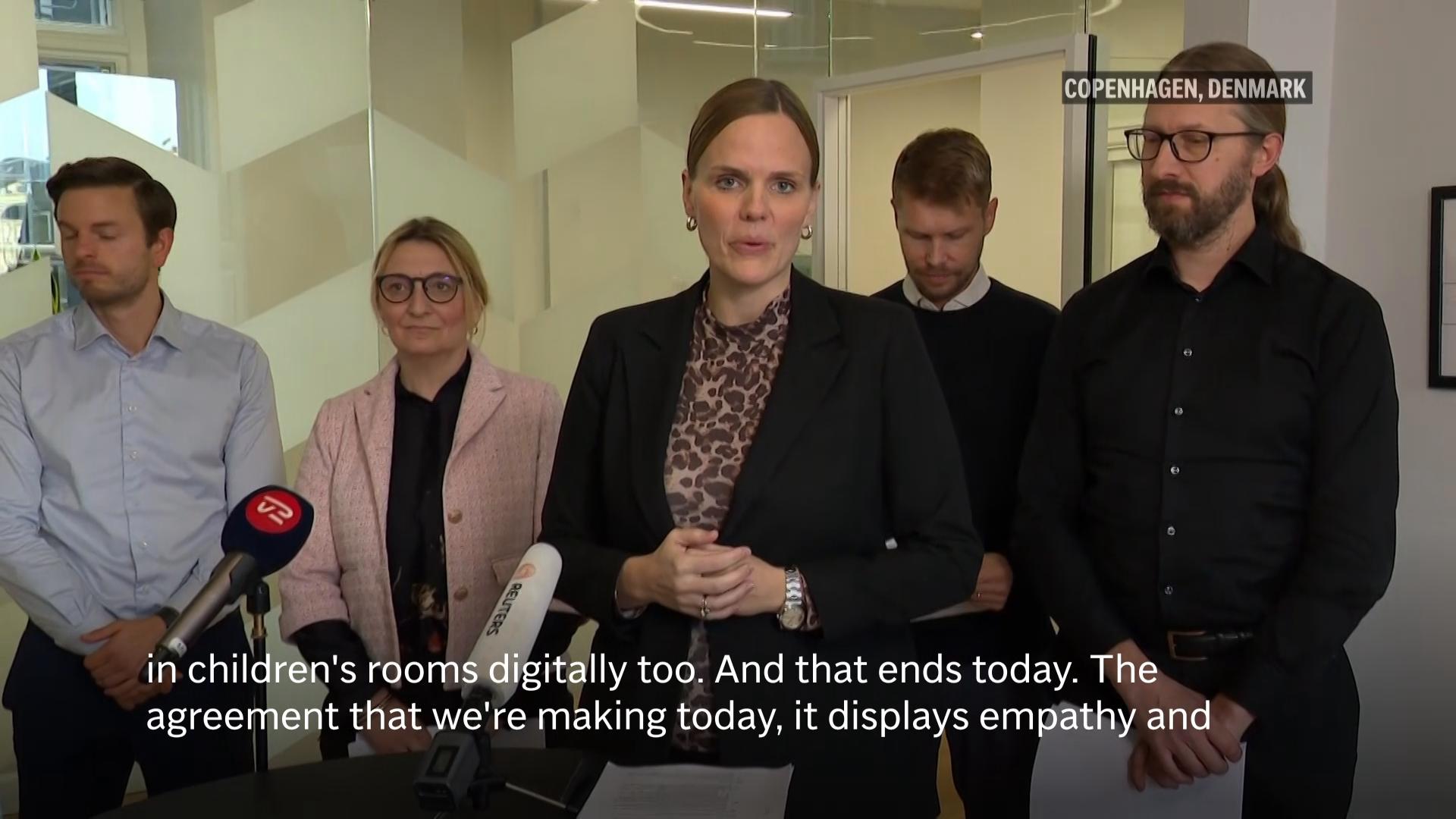 Denmark's government aims to ban access to social media for children aged under 15