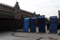 Cercan Palacio Nacional ante movilizaciones