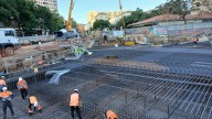 Comienza el hormigonado de Hilera, la fase más avanzada de las obras del metro de Málaga