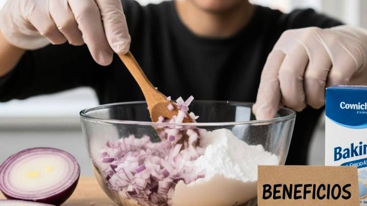 Mezclar cebolla con bicarbonato de sodio: por qué recomiendan hacerlo y para qué sirve