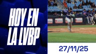 Hoy en la LVBP | 26 de Noviembre de 2025