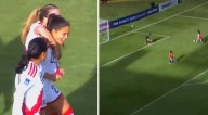 ¡Golazo de altura! Alesia García y la brillante definición para el 1
