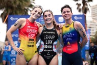 Rosa Elena Sánchez brilló en Viña del Mar con bronce en Copa Mundial de Triatlón 
