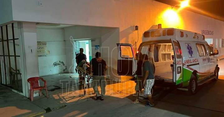 Lesionados dos hermanos al chocar motocicleta contra una vaca en San Fernando