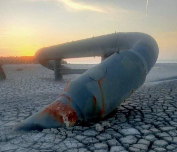 Fuga de gas en la Península de Atasta