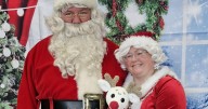 Santa and Mrs. Claus bring holiday cheer to Thomaston's Christmas Festival