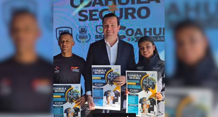 Anuncian carrera atlética de 5K ‘Coahuila Seguro’