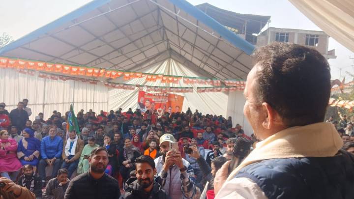 NC will face a crushing defeat on 14th November in Budgam: Sunil Sharma