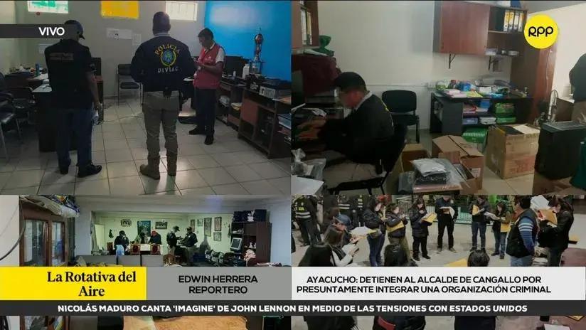 Fiscalía de Ayacucho desarticula organización criminal integrada por autoridades y empresarios