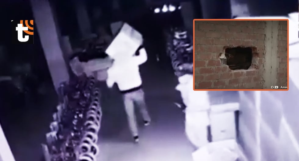 Tremendo robo en Carapongo: ladrones hacen forado y roban 35 mil soles en equipos de rehabilitación Tres delincuentes perforaron la pared de un almacén en Carapongo, el robo les tomó más de dos horas