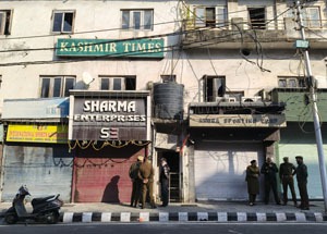 SIA Raids Kashmir Times Head Office in Jammu, Recovers Arms, Ammunition