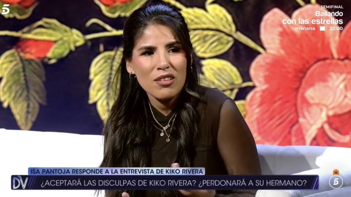 Isa Pantoja se pronuncia tras la entrevista de Kiko Rivera en '¡De viernes!': "Pensaba que estaba todo perdido"