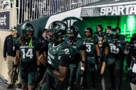 QB Aidan Chiles among 13 Michigan State players out today vs. Penn State