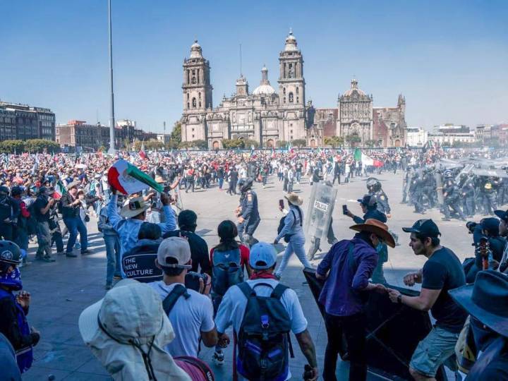 Presentan ante juez a detenidos en marcha de Generación Z en CDMX