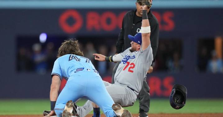 Double trouble: Barger gets caught off second base as Blue Jays' rally fizzles in Game 6 of Series