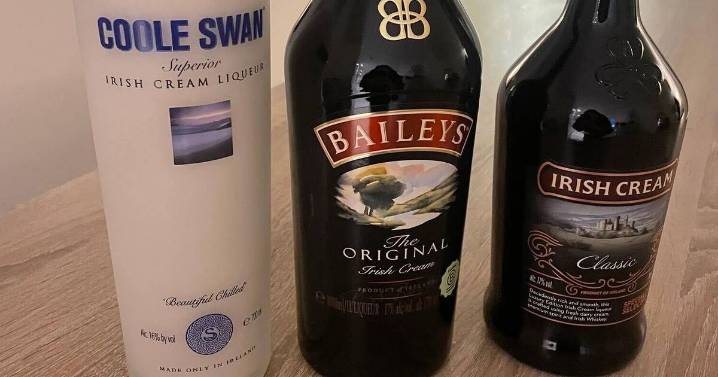 I compared Baileys to Coole Swan and Aldi's Irish Cream