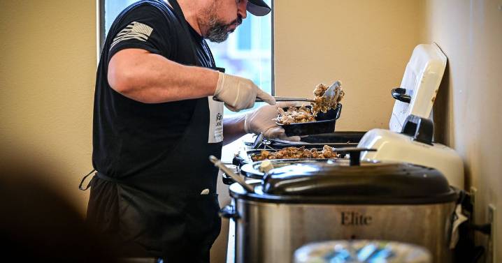 ‘Our mission is to combat food insecurity’: Turkey, cranberry sauce and stuffed bellies, Spokane Valley soup kitchen opened this weekend with Thanksgiving on the menu