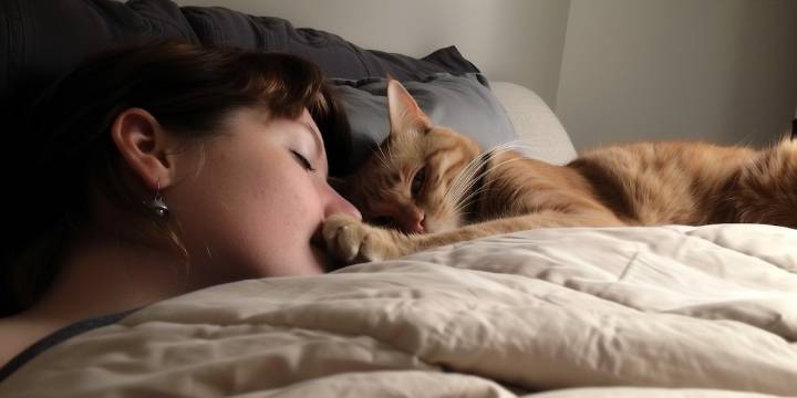 Cómo eligen los gatos con cuál de sus dueños duermen y qué influye en su decisión