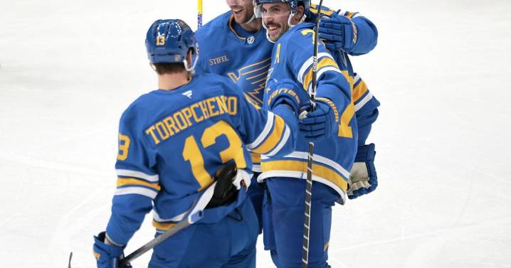Right trip at the right time? Blues hope long road trip can galvanize team amid struggles