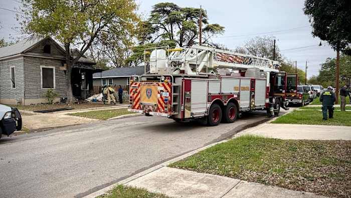 2 detained after investigation into fire at East Side home, SAFD says