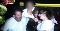 Moment couple save girl's life on roller coaster after her seatbelt comes loose