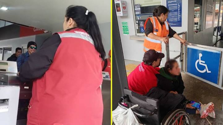 EFE Sur se refiere a video donde guardia agrade y derriba a mujer en silla de ruedas: "Se trata de un hecho excepcional"