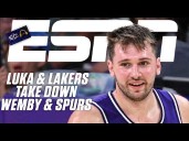 NBA RECAP 🍿 Luka drops 35 as Lakers narrowly escape Spurs & Jokic drops triple