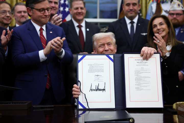 Trump signs government funding bill, ending shutdown after 43
