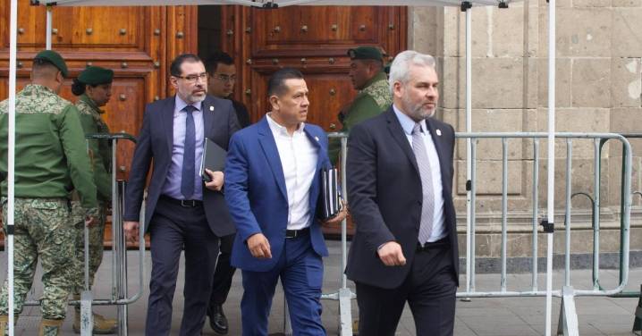 Se reúnen funcionarios de Michoacán con CSP y la titular de la Segob