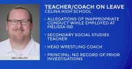 Another Celina teacher, coach placed on leave after allegations of inappropriate conduct