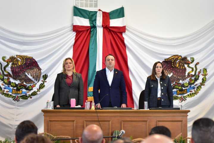 Conmemora Congreso el 115 aniversario de la Revolución Mexicana en Cuchillo Parado