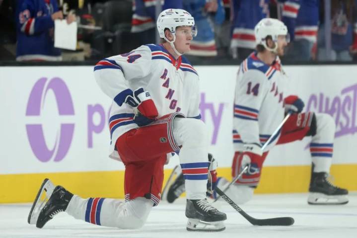 Rangers' Adam Edstrom benched for what he calls 'up and down' play