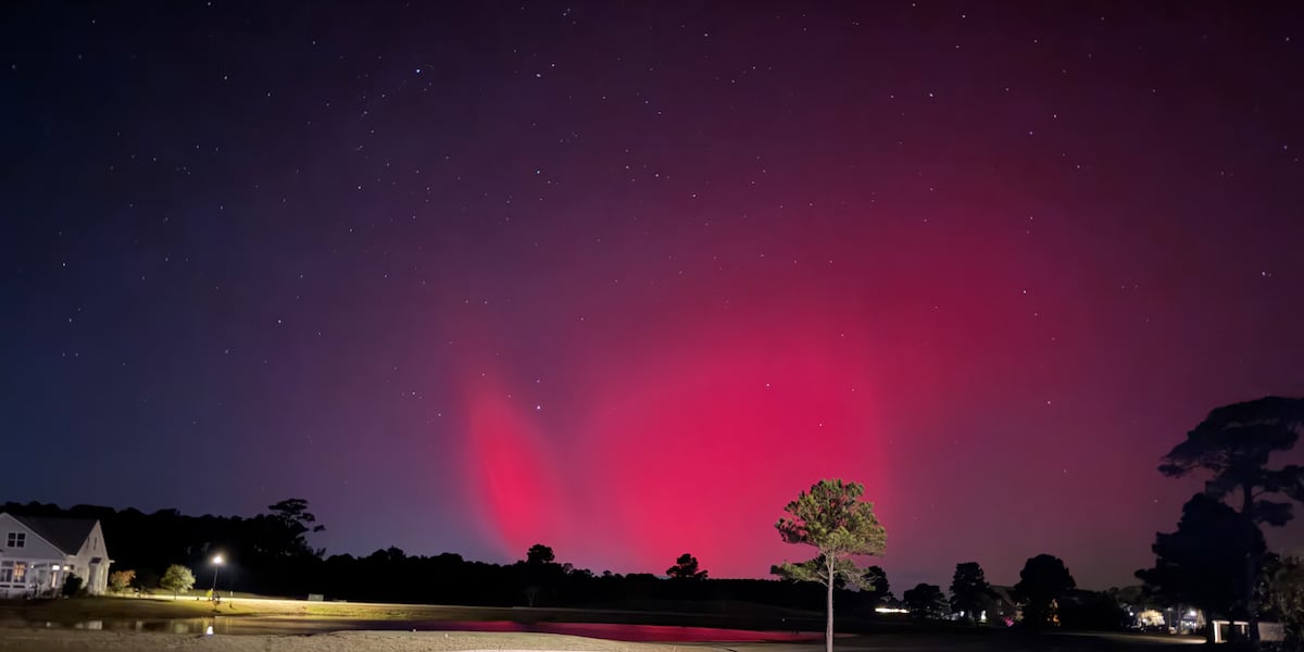 EYE IN THE SKY: Northern lights seen across ENC skies