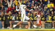 Michigan football stomps Maryland, 45-13, behind RB Bryson Kuzdzal