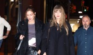 BFFs Taylor Swift & Gigi Hadid Enjoy Girls Night Out, Spotted Getting Dinner in New York City | Gigi Hadid, Taylor Swift 