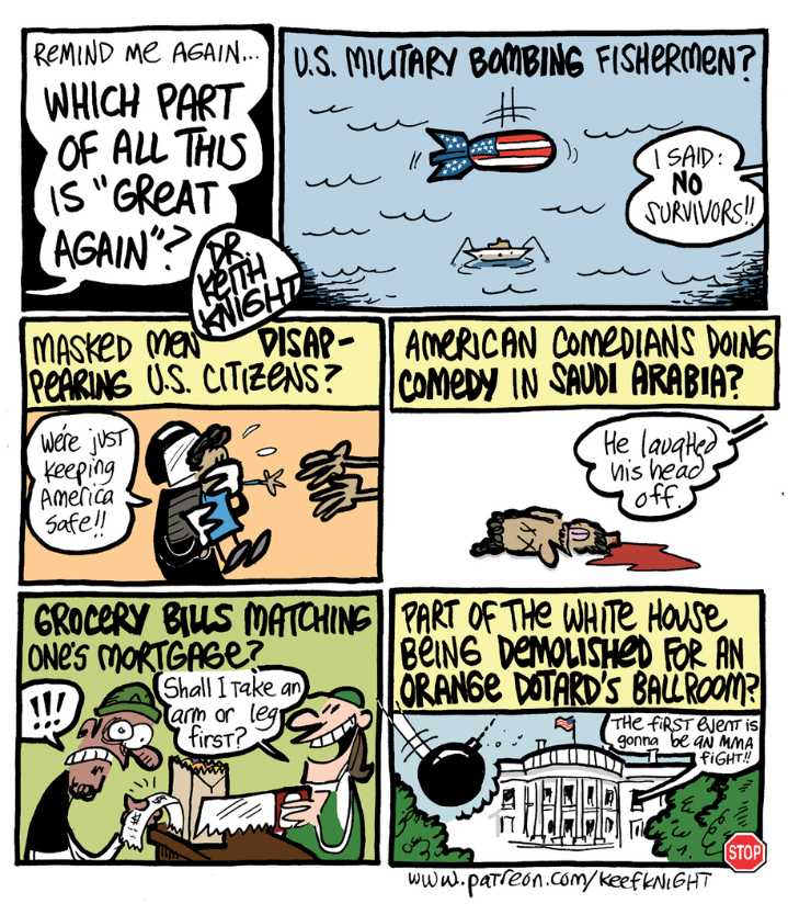 Cartoon: 'Great Again?'