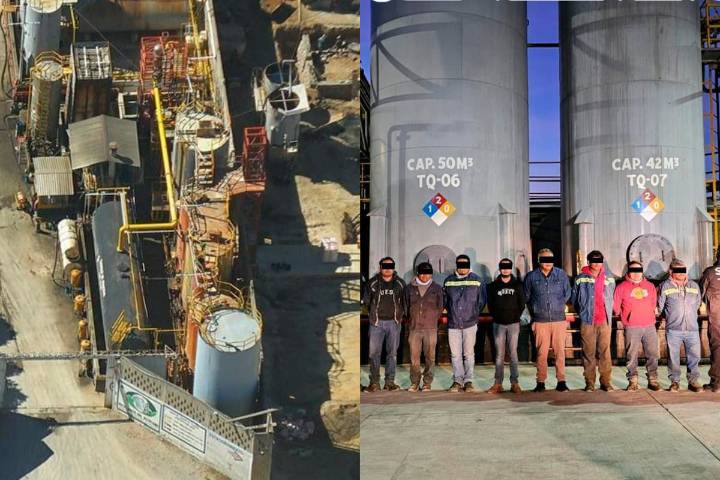 Así es la refinería clandestina que encontraron en Perote, Veracruz; fingía ser fábrica de reciclaje