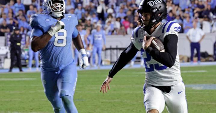 Pelino's fake FG run sets up Duke's winning TD at UNC – and gave a kicker a rare offensive highlight