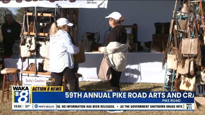 Pike Road Arts and Crafts Fair Draws Hundreds for 59th Year