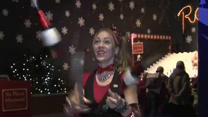 Jordan’s Furniture invites families adopting children to ‘Enchanted Village’ holiday display