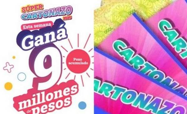 $9.000.000: crece el súper pozo y las expectativas de los lectores por el Cartonazo