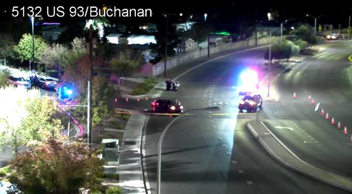 Crash involving e-scooter closes Boulder City road