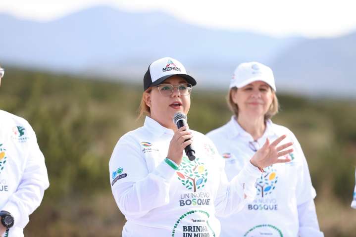 Reforesta Arteaga 2 mil árboles en la reserva natural voluntaria rancho las delicias